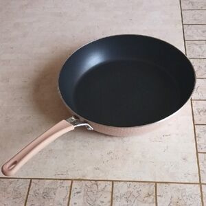 Cookware- Large 12" Inch Aluminum Non-stick Fry Pan-NEW/rose-blush